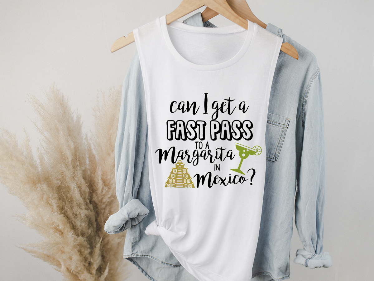 Fast Pass to Mexico - Royal Tees Designs